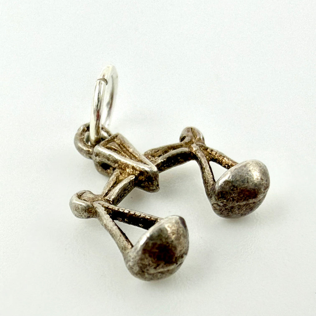 Vintage 925 Sterling Silver Libra Scales Charm
