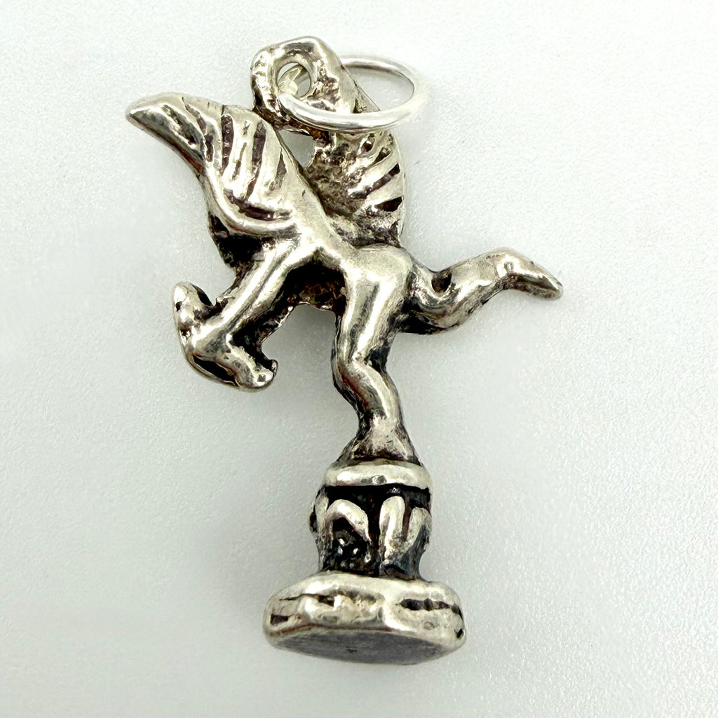 Vintage 925 Sterling Silver Eros Statue Cupid Charm