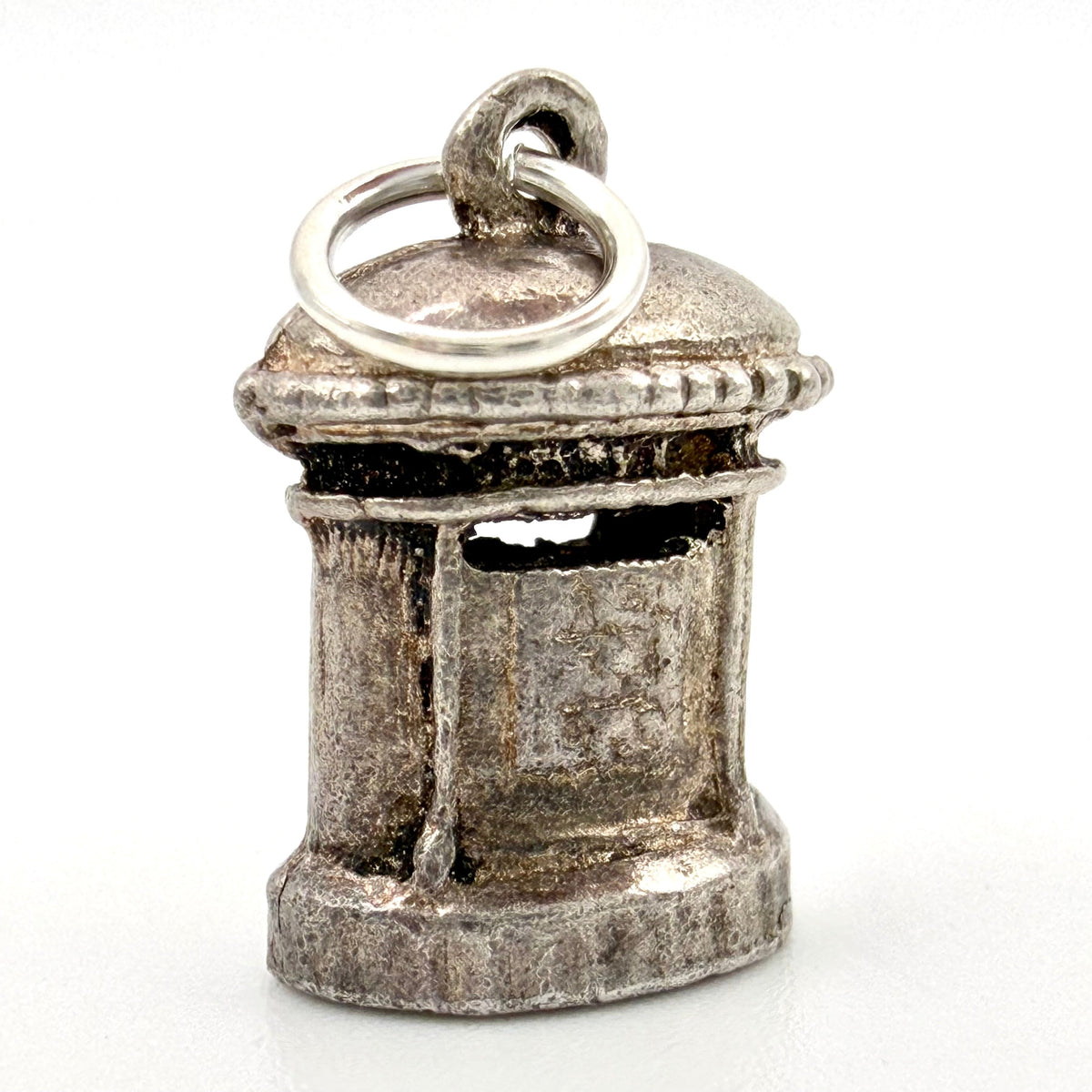 Vintage Sterling Silver Postbox Charm