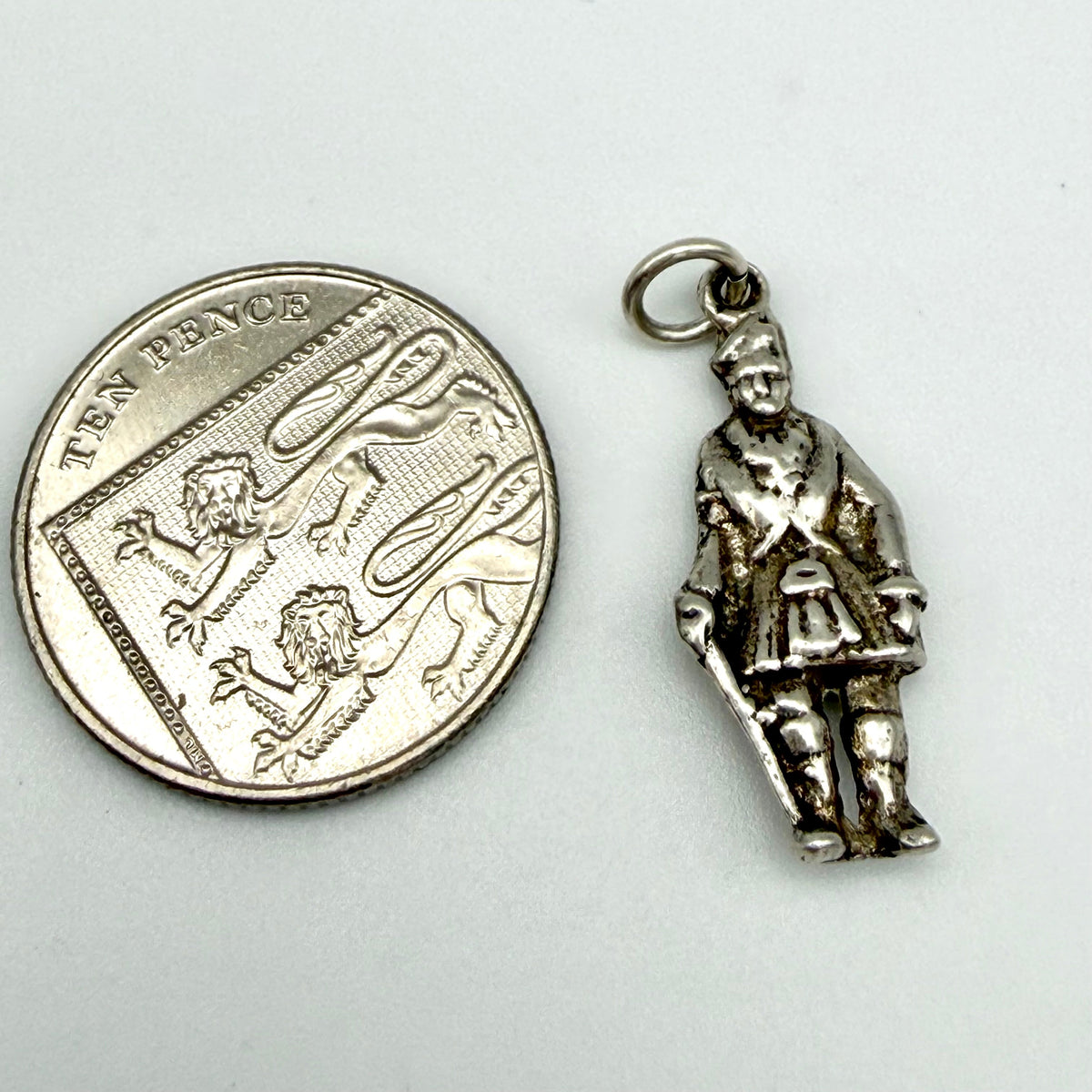 Vintage 925 Sterling Silver Scotsman Charm - Pats Silver