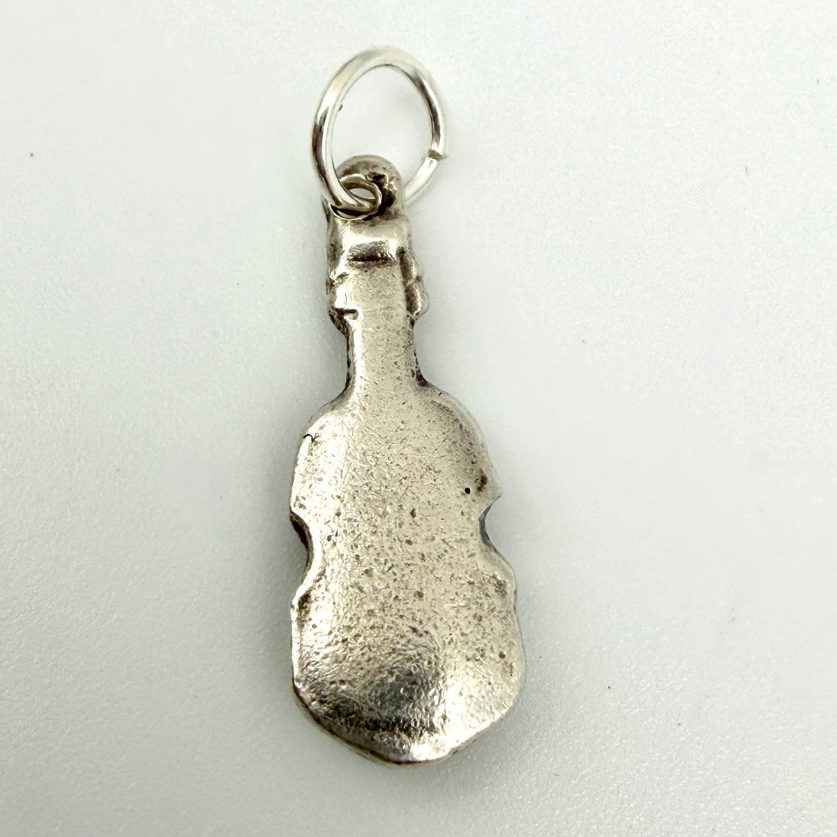 Vintage Sterling Silver Cello Charm