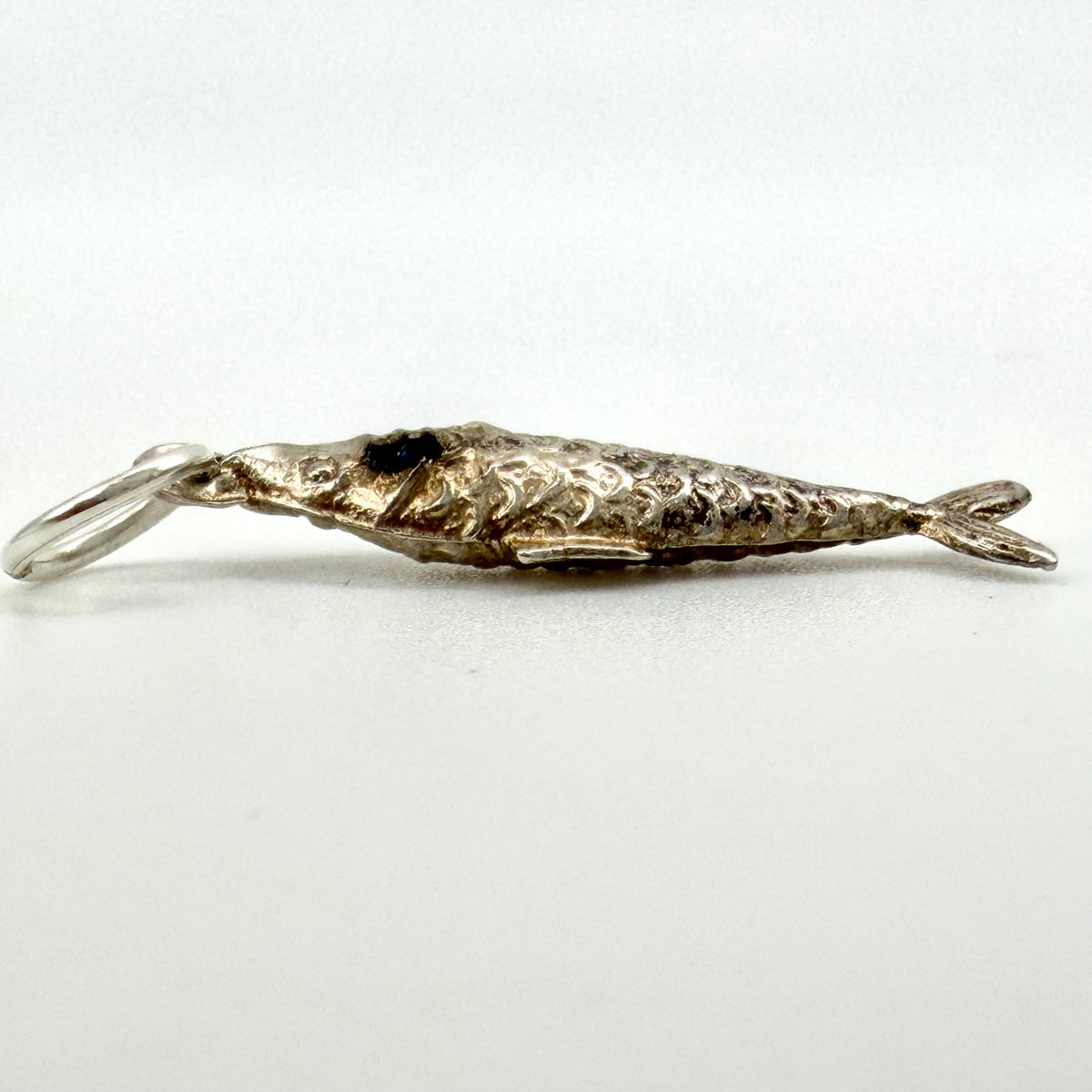 Vintage 925 Sterling Silver Fish Charm