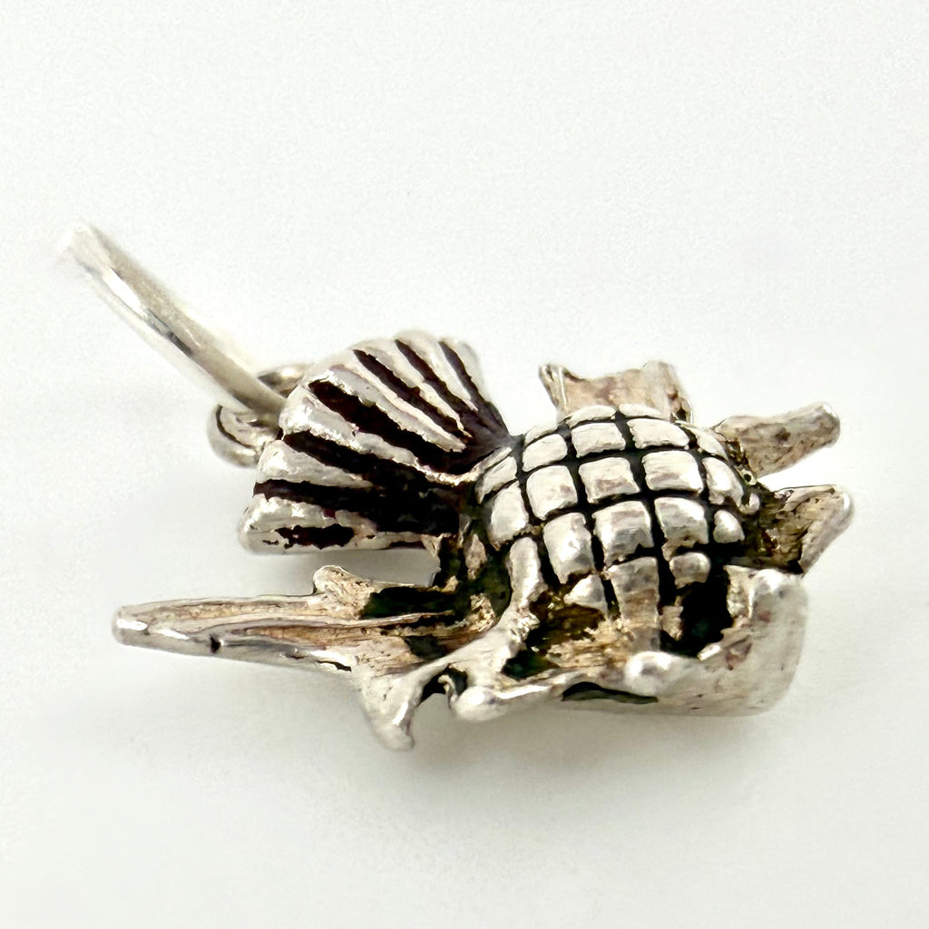 Vintage 925 Sterling Silver Scottish Thistle Charm