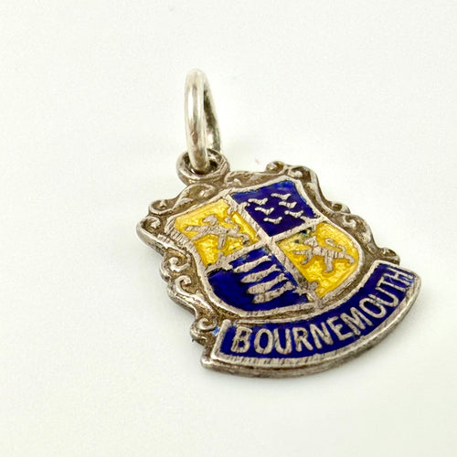 Vintage 925 Sterling Silver Bournemouth Travel Charm - Pats Silver