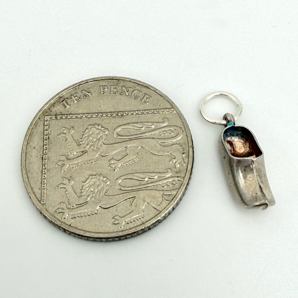 Vintage Sterling Silver Dutch Clog Charm