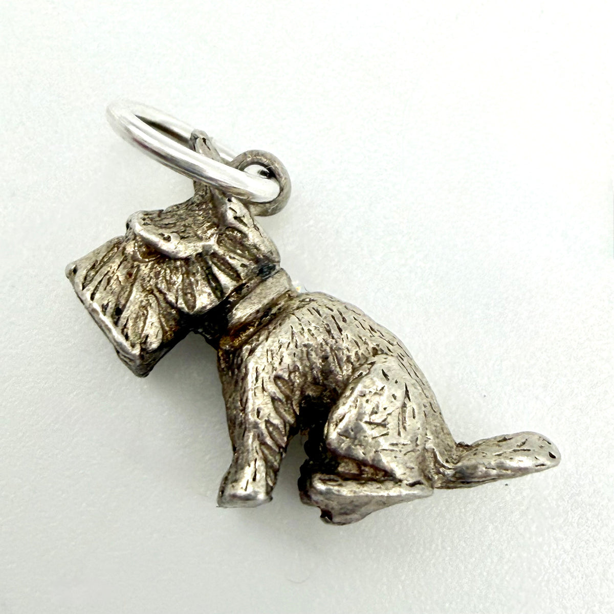 Vintage Sterling Silver Scottish Terrier Scottie Dog Charm