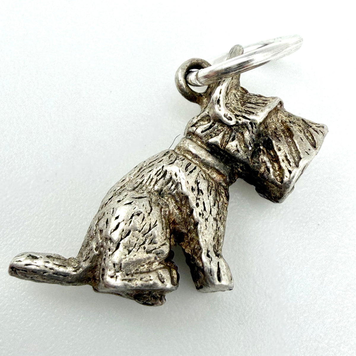 Vintage Sterling Silver Scottish Terrier Scottie Dog Charm