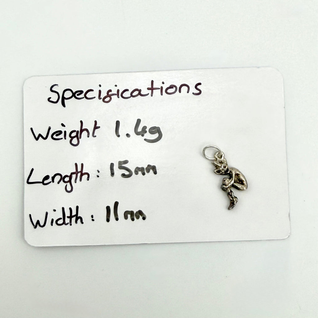 Vintage Sterling Silver Imp Charm