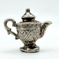 Vintage 925 Sterling Silver Teapot Charm - Pats Silver