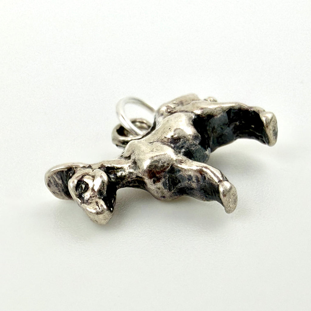 Vintage 925 Sterling Silver Donkey Charm