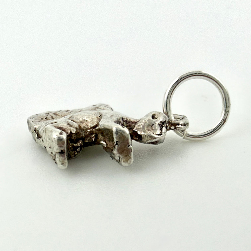 Vintage Sterling Silver Squirrel Charm