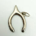 Vintage Sterling Silver Wishbone Charm