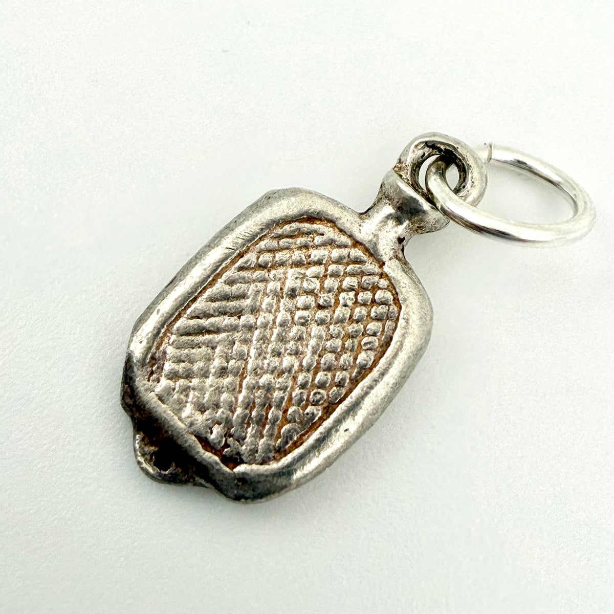 Vintage Sterling Silver hot water bottle Charm