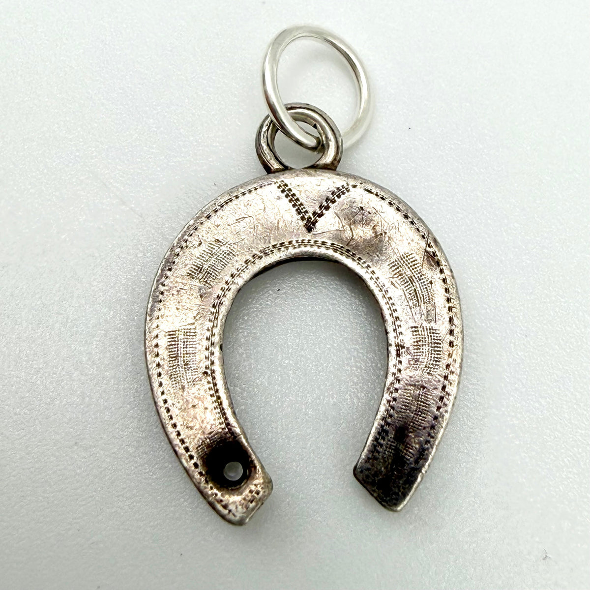 Vintage 925 Sterling Silver Lucky Horseshoe Charm