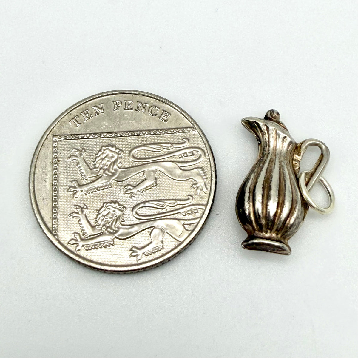 Vintage 925 Sterling Silver Aquarius Jug Charm