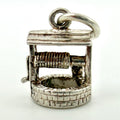 Vintage 925 Sterling Silver Wishing Well Charm - Pats Silver