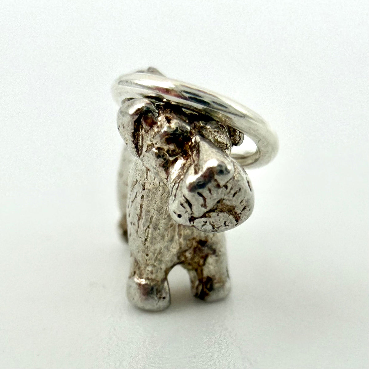 Vintage Sterling Silver Terrier Dog Charm