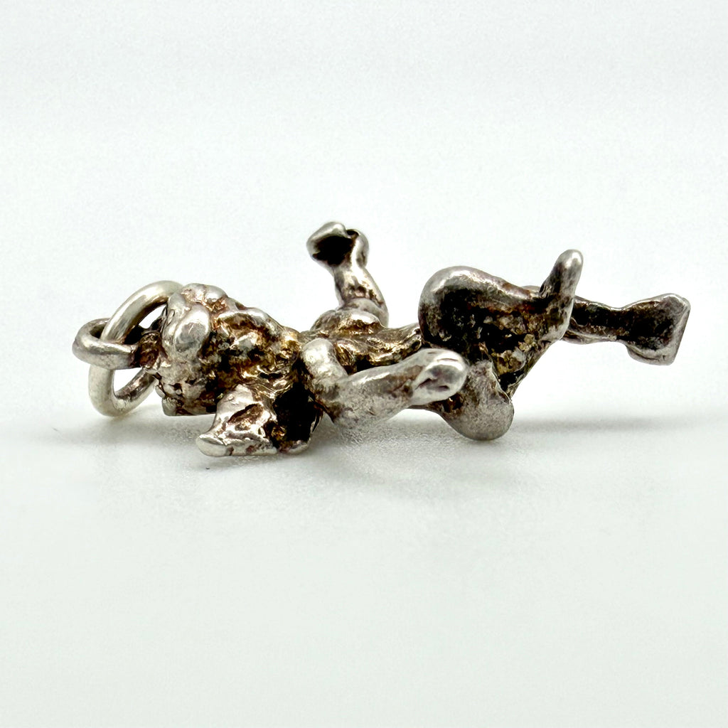 Vintage 925 Sterling Silver Cherub Charm - Pats Silver