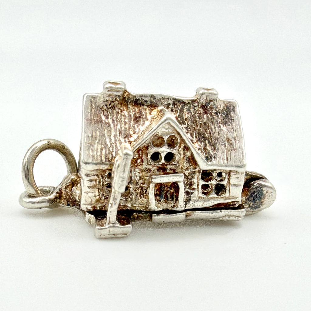 Vintage 925 Sterling Silver Opening Pub Charm - Pats Silver