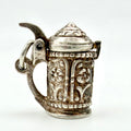 Vintage 925 Sterling Silver Opening Tankard Charm - Pats Silver
