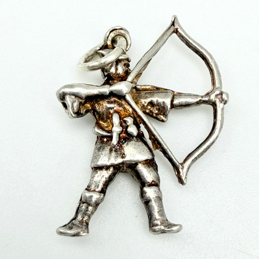 Vintage 925 Sterling Silver Sagittarius Charm - Pats Silver