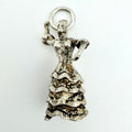 Vintage 925 Sterling Silver Flamenco Dancer Charm - Pats Silver