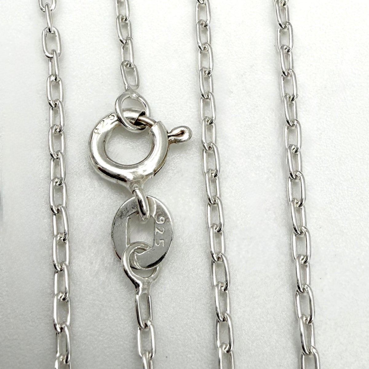 Sterling Silver Trace Chain 20 Inches - Pats Silver
