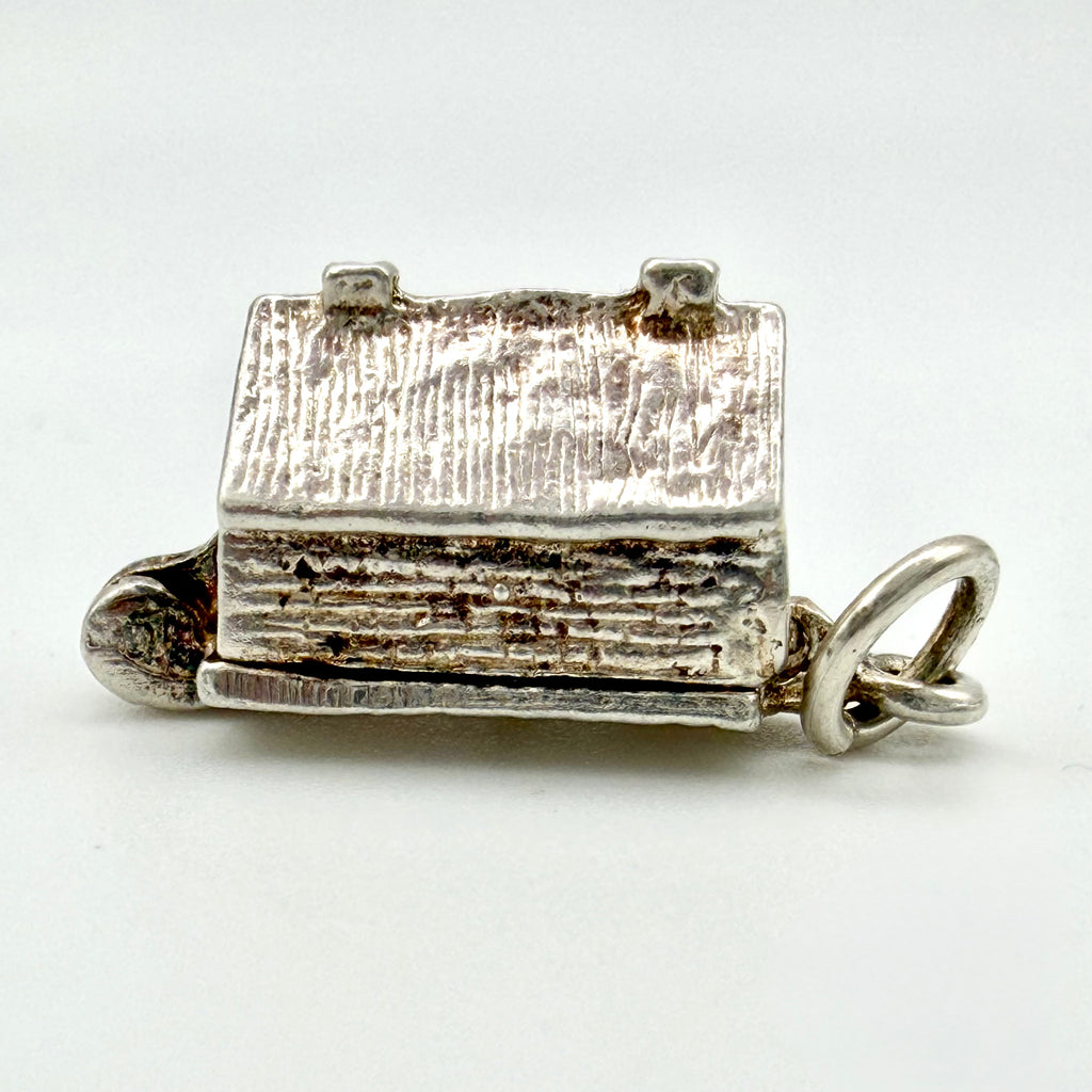 Vintage 925 Sterling Silver Opening Pub Charm - Pats Silver