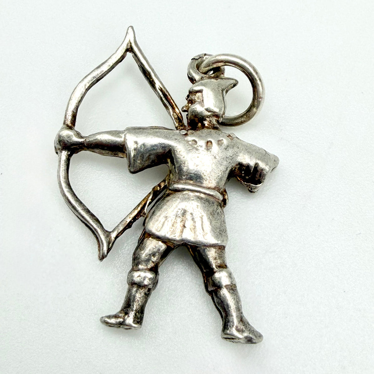 Vintage 925 Sterling Silver Sagittarius Charm - Pats Silver
