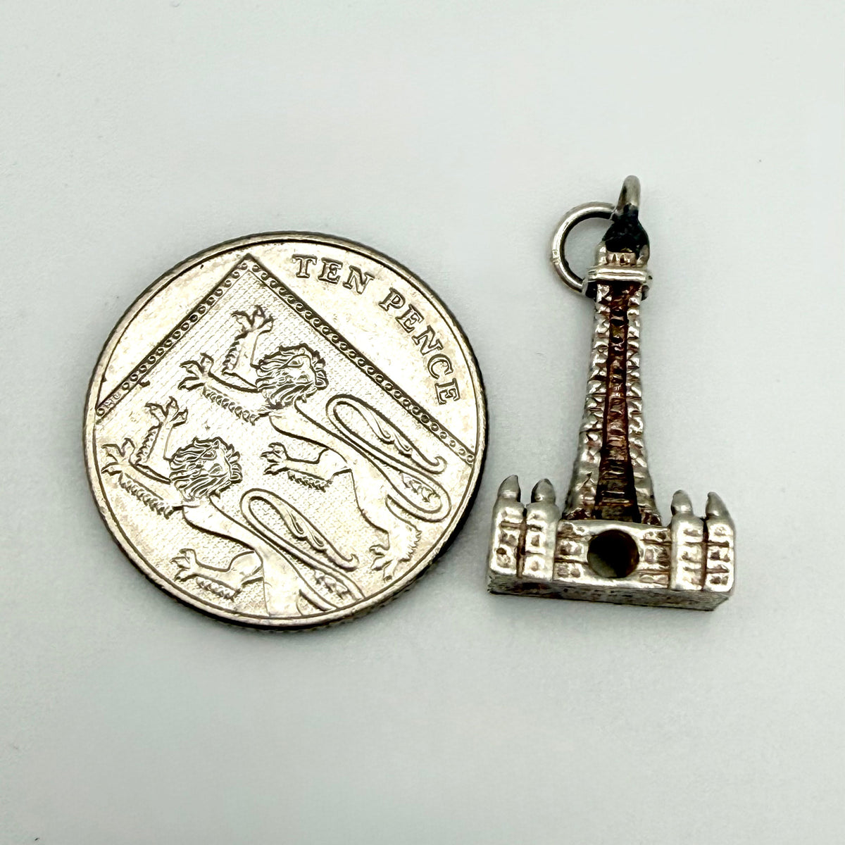 Vintage 925 Sterling Silver Blackpool Tower Charm - Pats Silver