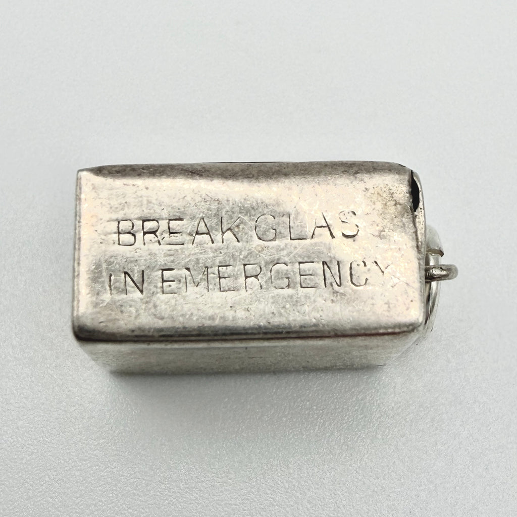 Vintage 925 Sterling Silver Emergency £10 Note Charm CA24-71