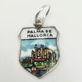 Vintage 925 Sterling Silver Palma De Mallorca Travel Charm CA25-7