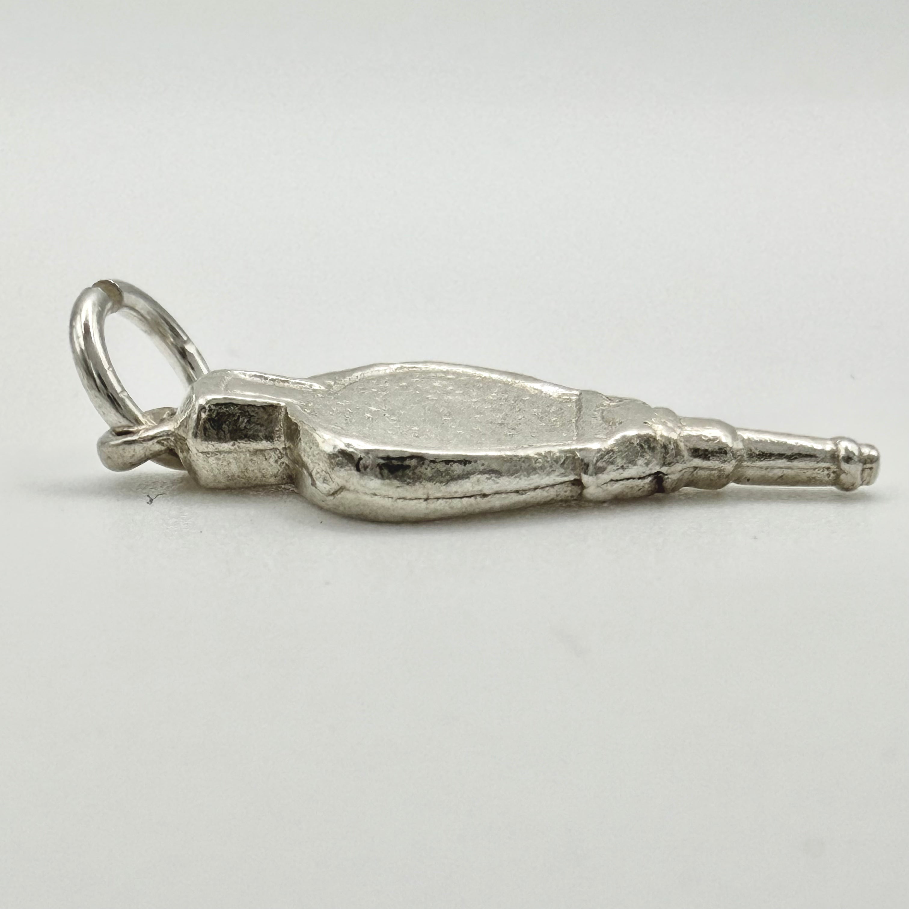 Vintage 925 Sterling Silver Fireside Bellows Charm CA24-31