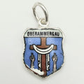 Vintage 925 Sterling Silver Oberammergau Travel Charm CA22-12
