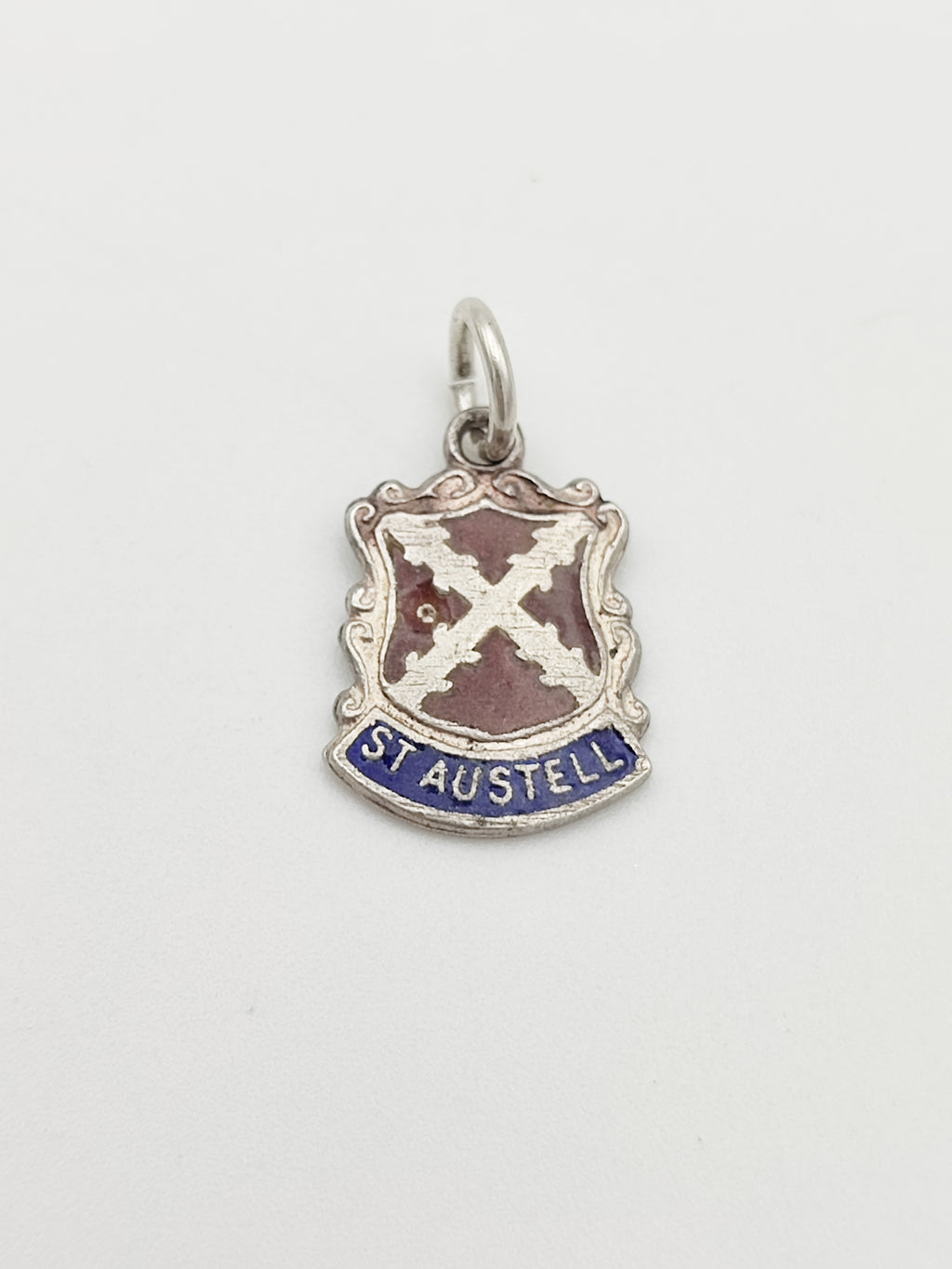 Vintage 925 Sterling Silver St Austell Travel Charm CA13-13