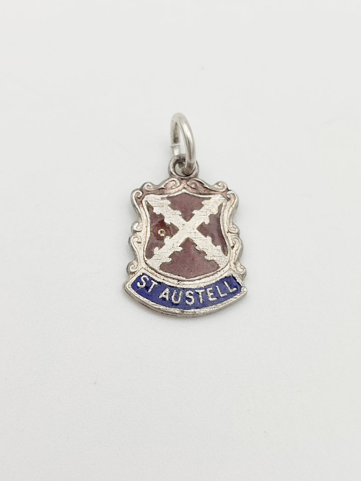 Vintage 925 Sterling Silver St Austell Travel Charm CA13-13
