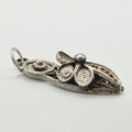 Vintage 925 Sterling Silver Oriental Shoe Charm CA21-3