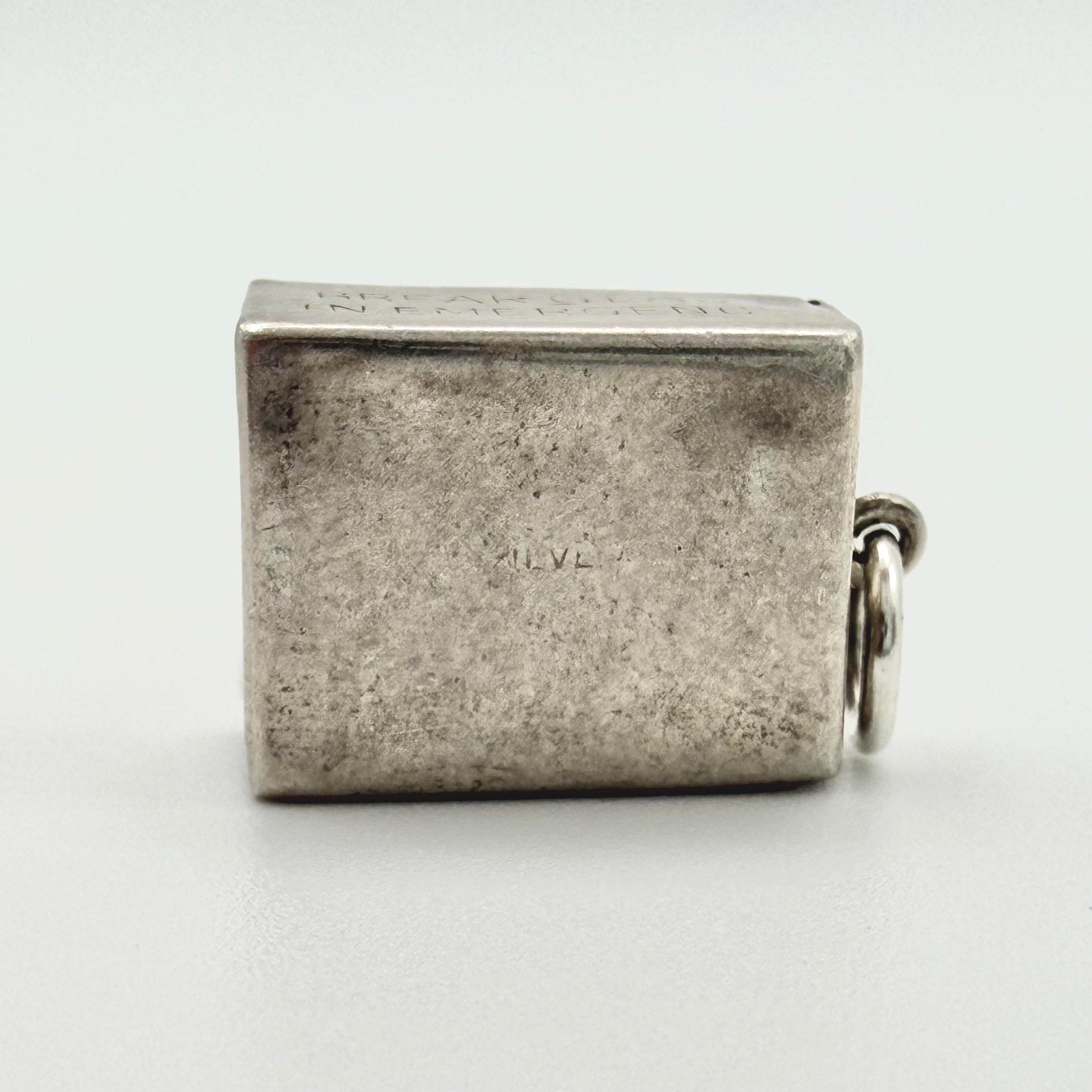Vintage 925 Sterling Silver Emergency £10 Note Charm CA24-71