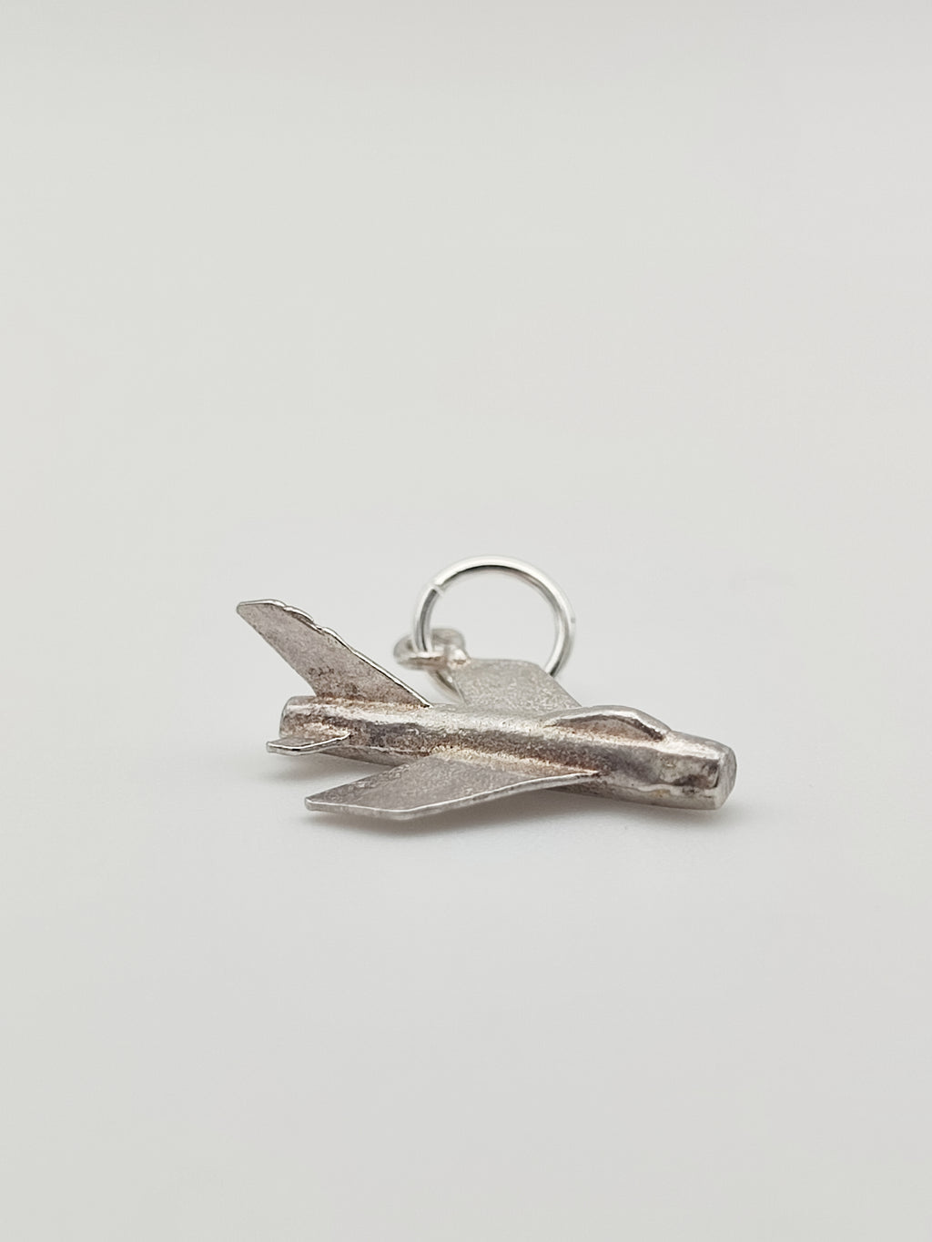 Vintage 925 Sterling Silver Aeroplane Charm CA18-54
