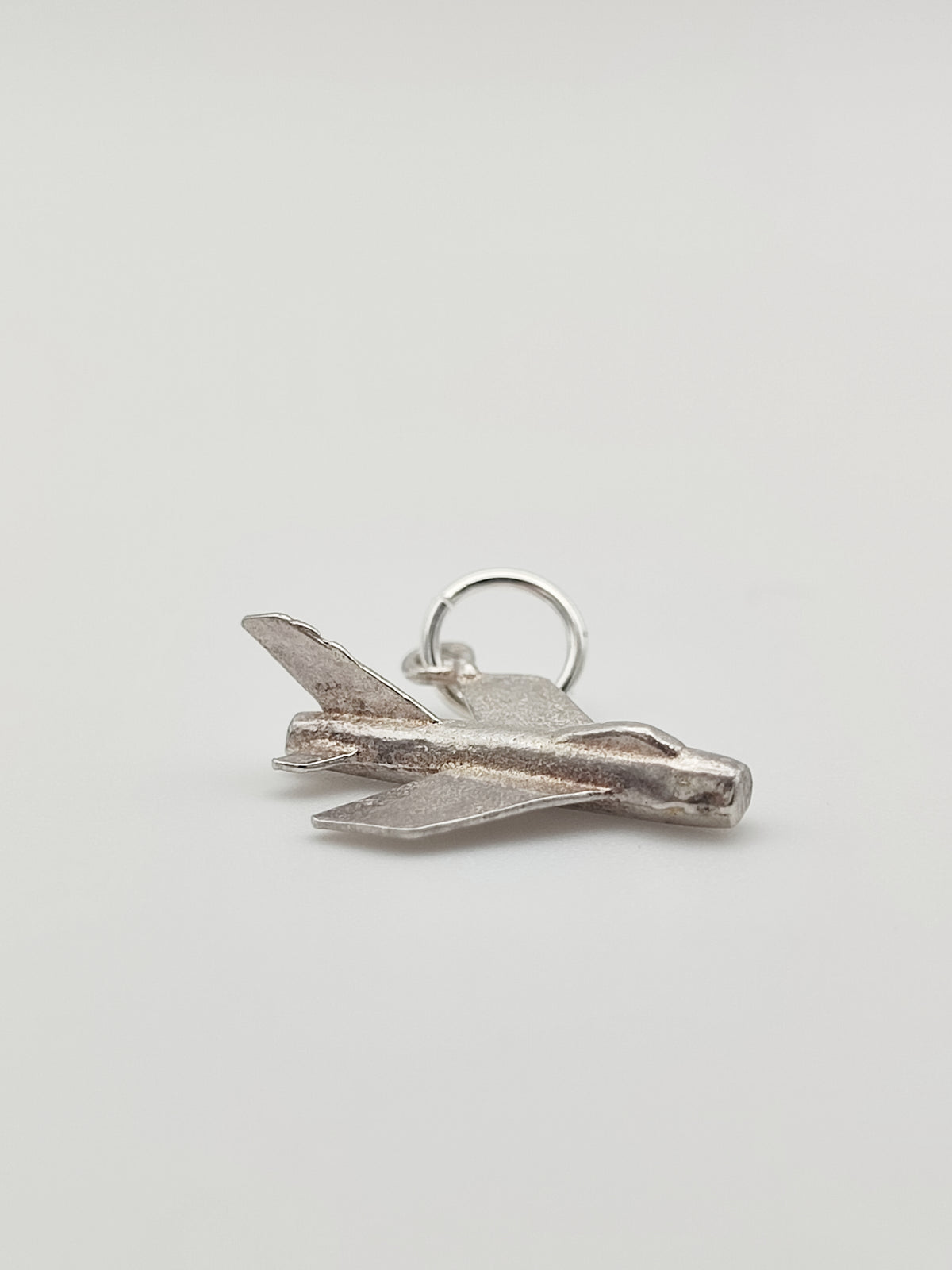 Vintage 925 Sterling Silver Aeroplane Charm CA18-54