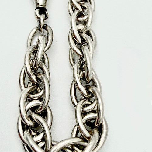 Vintage 925 Sterling Silver Fancy Link Bracelet Bracelet-53