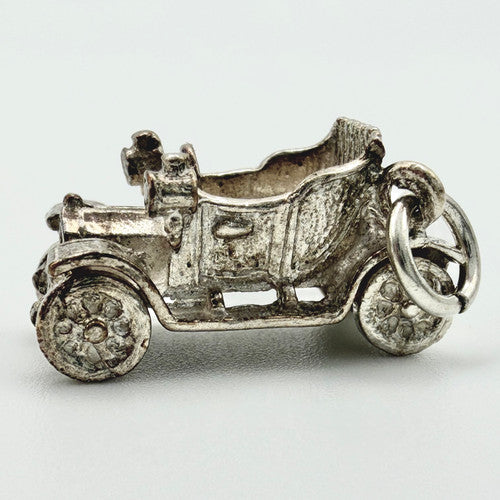 Vintage 925 Sterling Silver Car Charm CA24-64