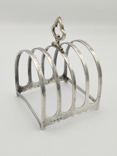 Vintage 925 Sterling Silver Toast Rack LOH1