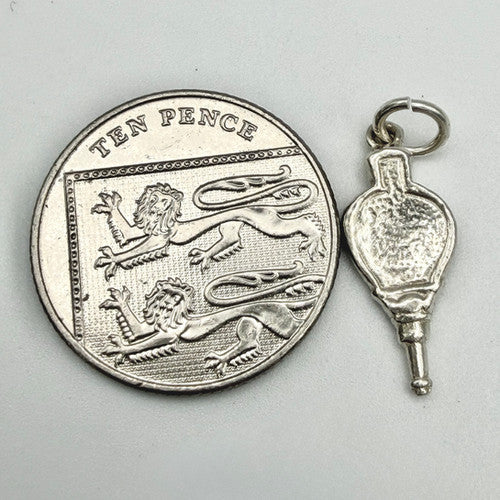 Vintage 925 Sterling Silver Fireside Bellows Charm CA24-31