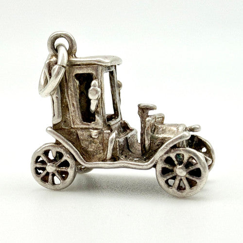 Vintage 925 Sterling Silver Vintage Car Charm CA28-23