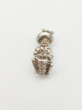 Vintage 925 Sterling Silver Mexican Drummer Charm CA13-105