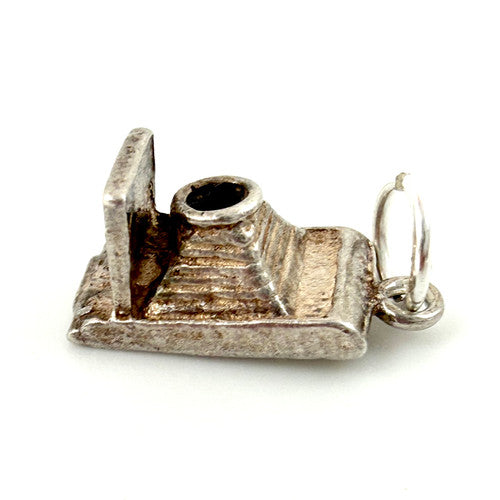 Vintage 925 Sterling Silver Camera Charm CA27-10