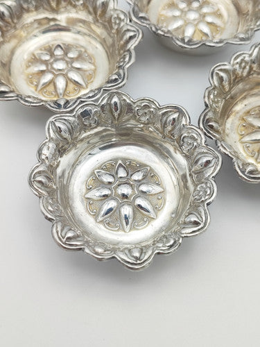 Vintage 925 Sterling Silver Tealight Holders LOH9