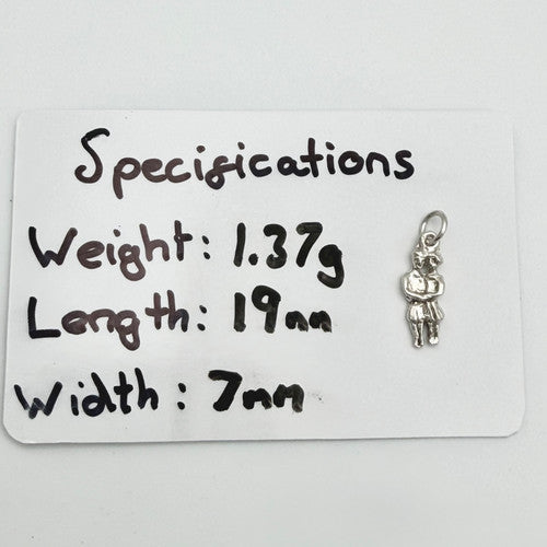 Vintage 925 Sterling Silver Married Couple Charm CA22-53