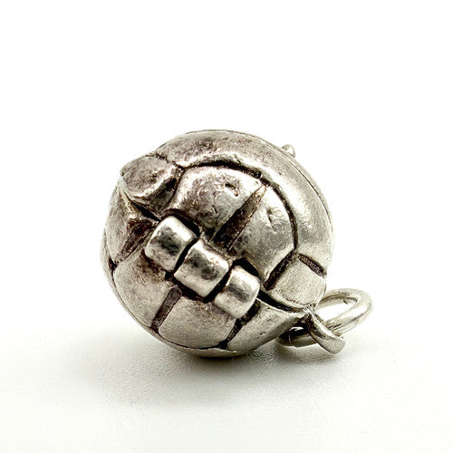 Vintage 925 Sterling Silver Football Charm CA26-32